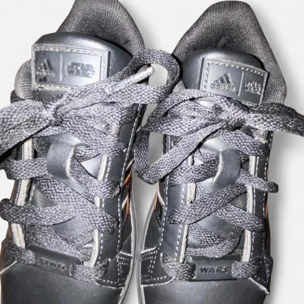 Adidas Men's Black First-shoes-baby-shoes